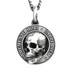 Skull Necklace Made of Titanium Steel