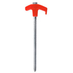 Luminous Carbon Steel Hexagonal Spiral Fluorescent Nail