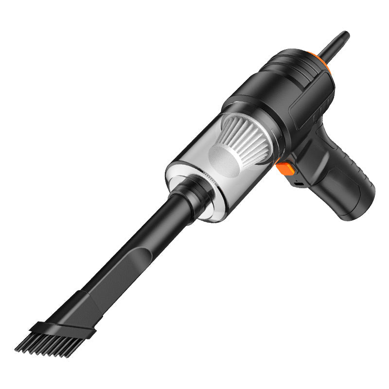 Portable wireless handheld vacuum cleaner, cyclone suction cordless vacuum cleaner, rechargeable vacuum cleaner with strong suction power suitable for cars/offices/homes
