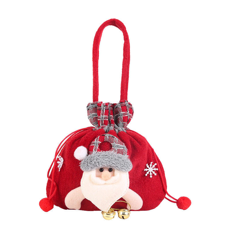 Christmas gift bag zipper design