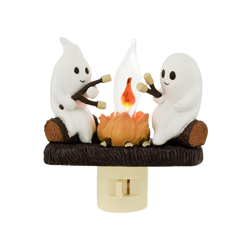 Ghost Bonfire Blinking Night Light