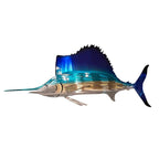 Sea creature ornaments made of metal