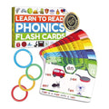 Phonics Flashcards - Learning to read in 20 steps - Digraphs CVC mixtures long vowel sounds