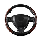 Universal Laser Carbon Fiber Pattern Steering Wheel Cover