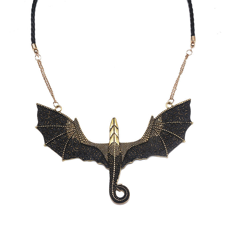 Flying Dragons Necklace