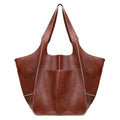 Oversized Leather Weekend Bags