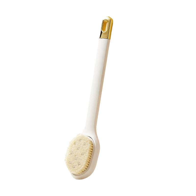 Massage cleaning brush with long handle