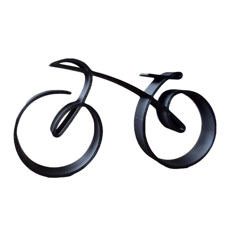 Bicycle jewelry made of metal