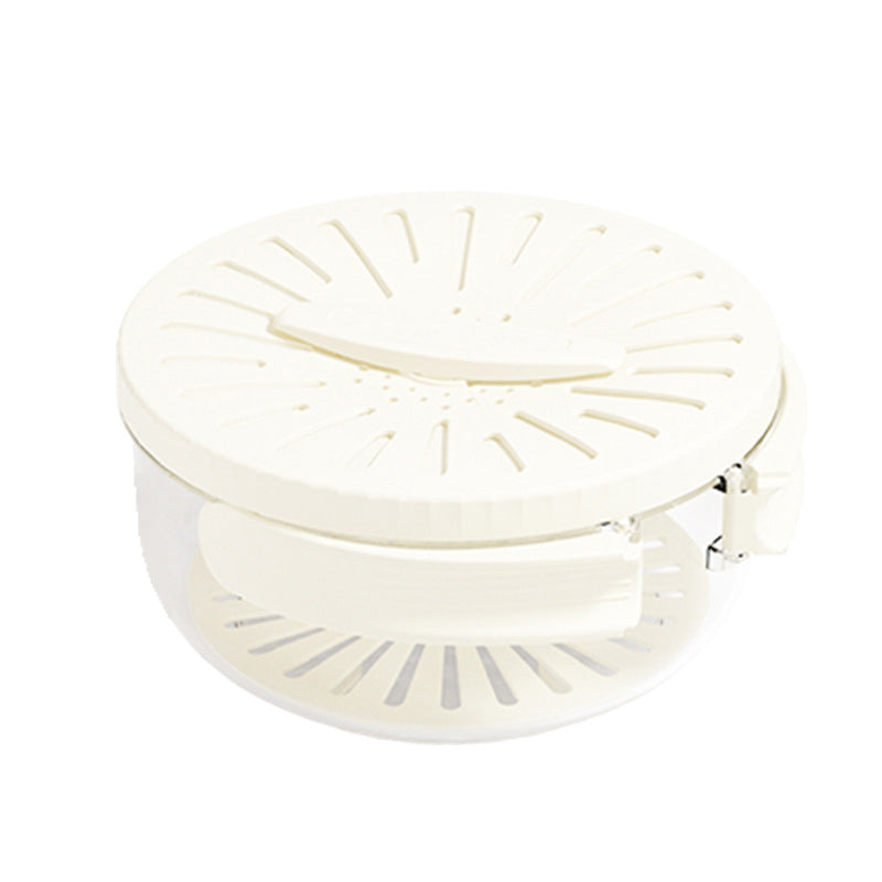 Multifunctional foldable handle drain bowl