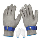 Stainless Steel Mesh Metal Laboratory Protective Gloves