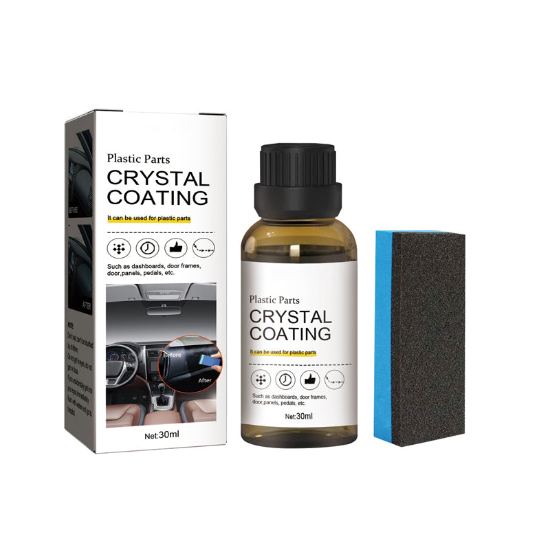 Plastic parts crystal coating