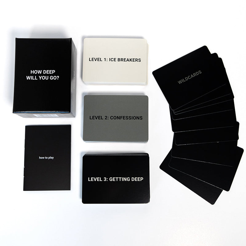 How deep will you go? Original conversation game