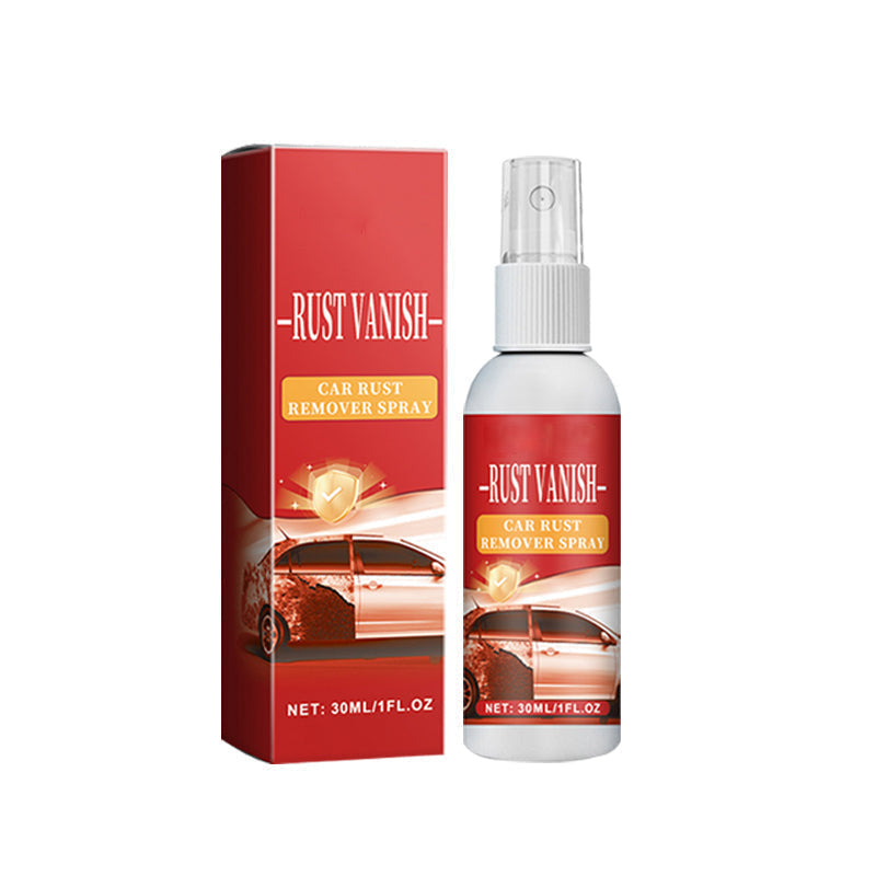 Multifunctional efficient long-lasting car rust remover spray
