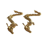 Gold Dragon with movable joints