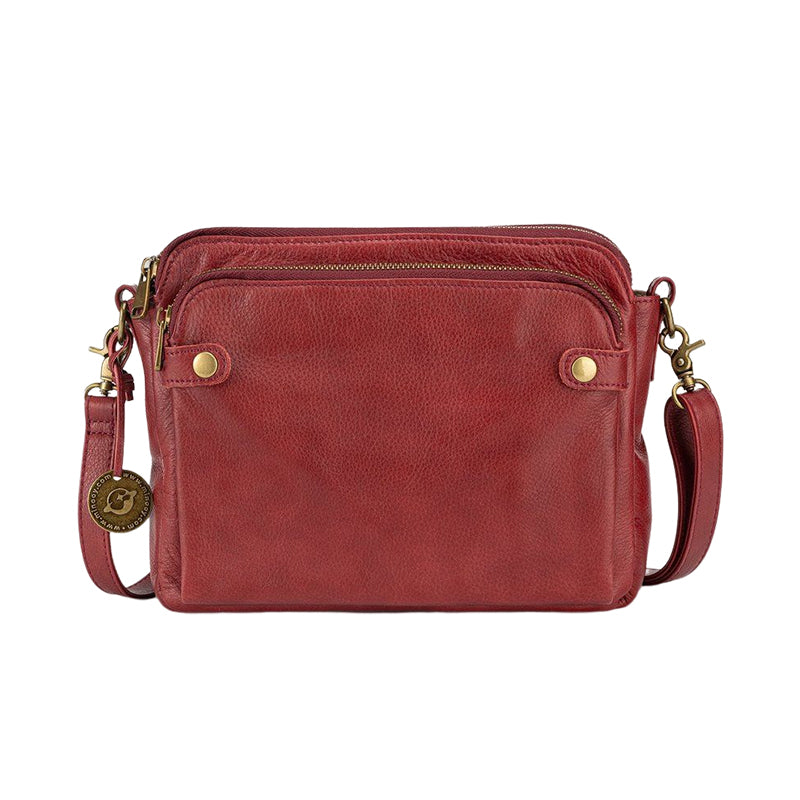 Three-Layer-Crossbody-Shoulder- & Clutch-Bag