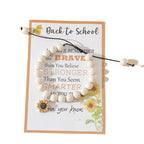 Sunflower Bracelet - "Back to School"