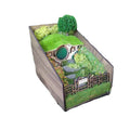 Handcrafted decorative book holders with micro landscape design