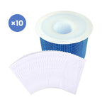 Swimming pool filter socks