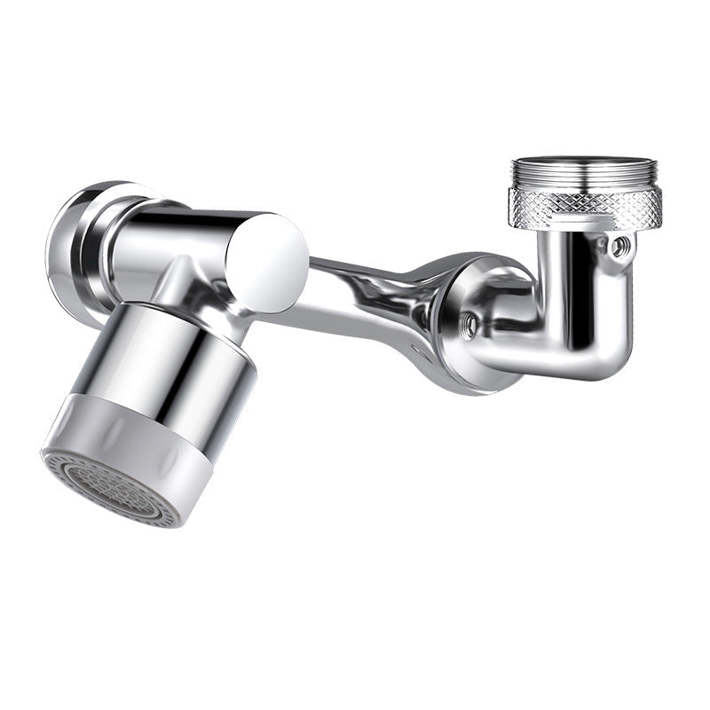 Multifunctional swivel extension faucet
