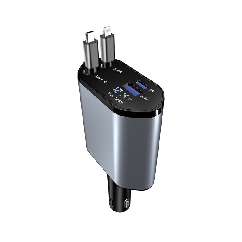 Four-in-One Car Phone Charger