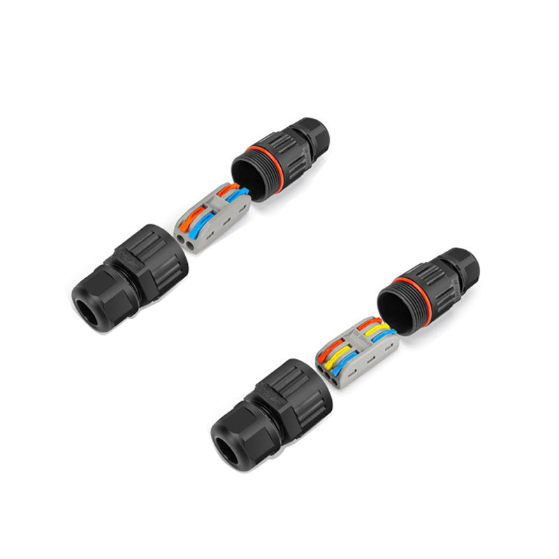 Outdoor waterproof electric cable connector