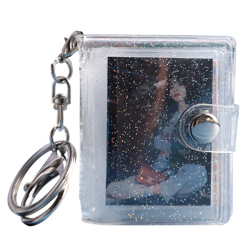 Small Photo Album Keychain Pendant