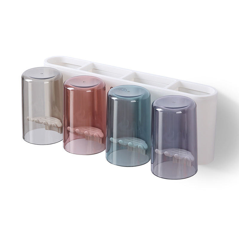 Gap-free toothbrush holder
