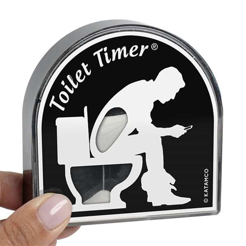 Toilet shape hourglass