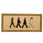 The Beatles framed Abbey Road portrait