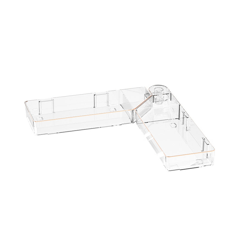 Wall-mounted punch-free corner shelf
