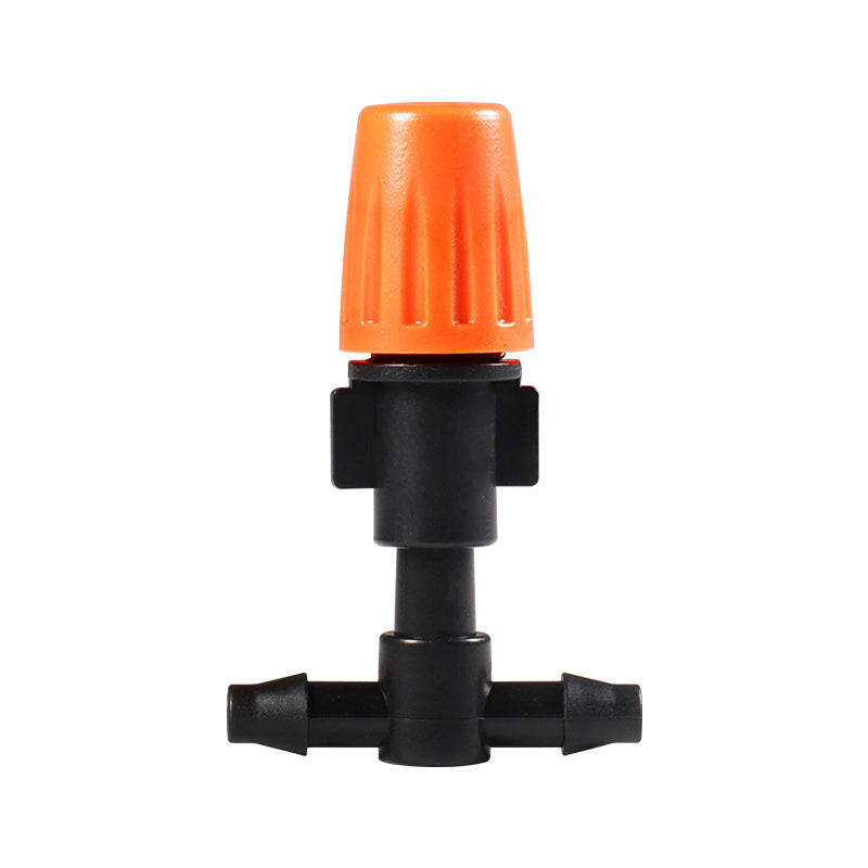 Single port adjustable spray nozzle