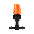 Single port adjustable spray nozzle