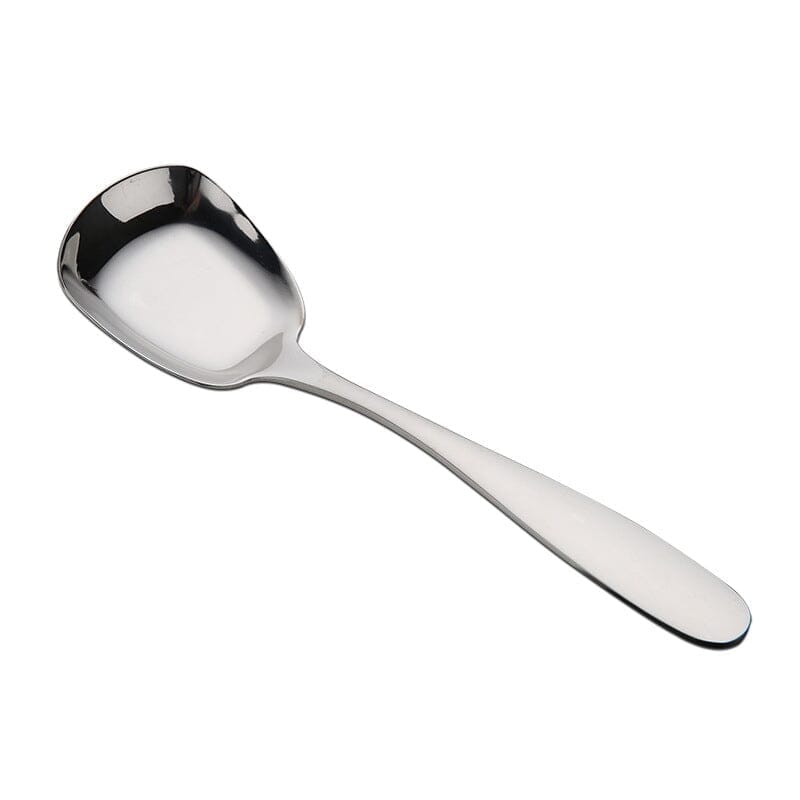 Square Head Stainless Steel Spoon