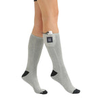 Heated socks with adjustable temperature