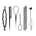 Hair Styling Accessories 6 Piece/Set