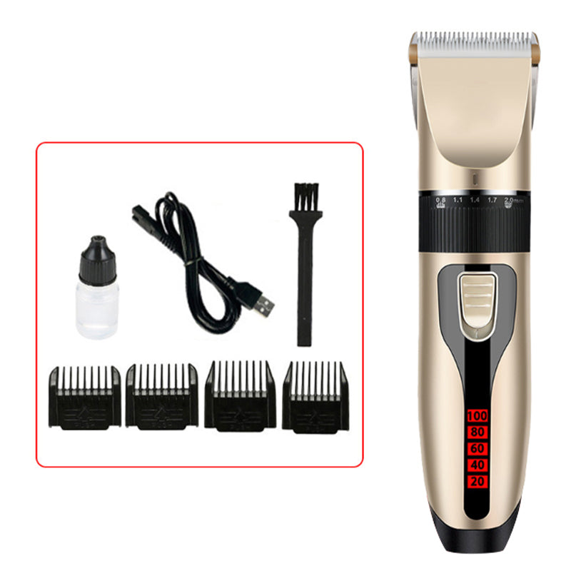 Professional pet grooming kit