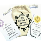 Funny Affirmation Card Gift Made of Coated Paper