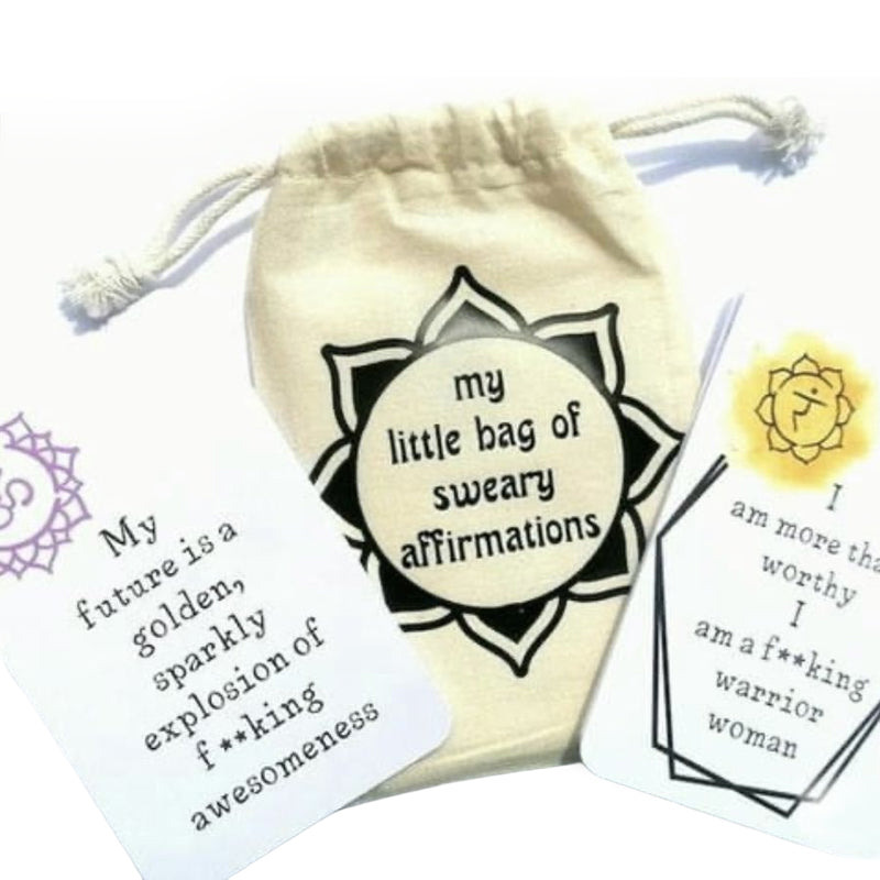 Funny Affirmation Card Gift Made of Coated Paper
