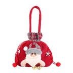 Christmas gift snowman doll bag