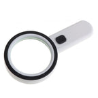 30x optical magnifying glass with LED light