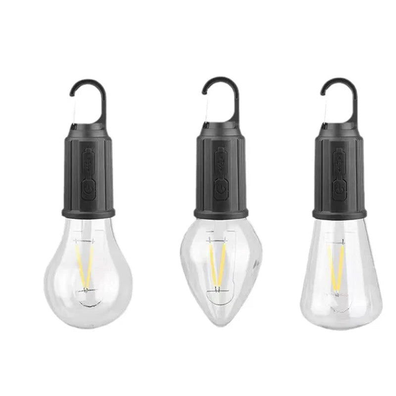 New Outdoor Camping Hanging Type-C Charging Retro Light Bulb