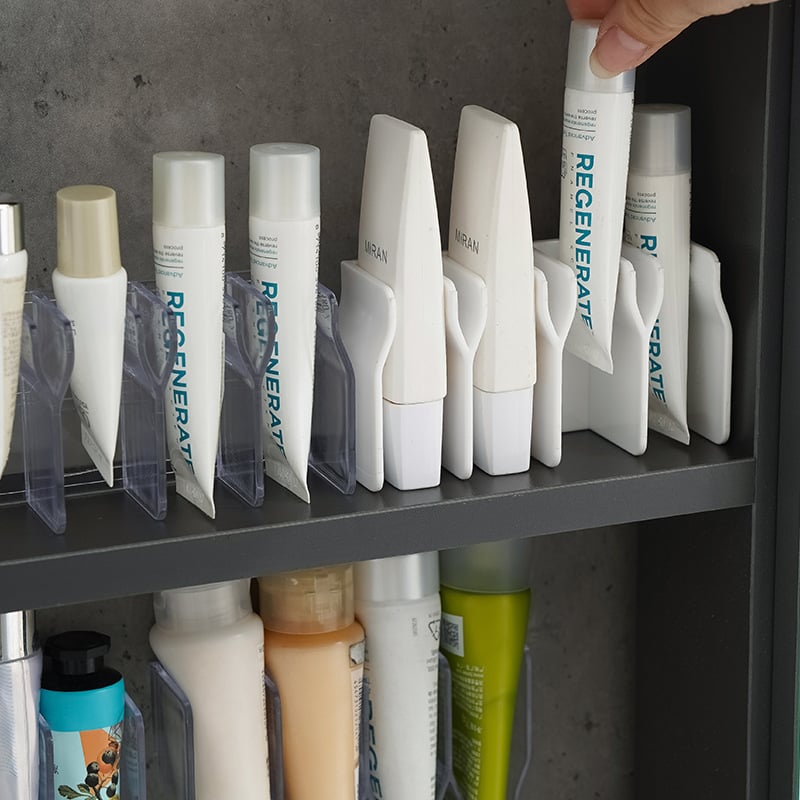Pipe Organizer Shelf — Drill-Free Bathroom Storage Solution