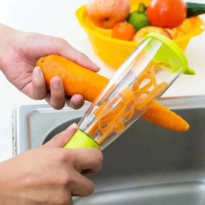 Vegetable Peeler with Container