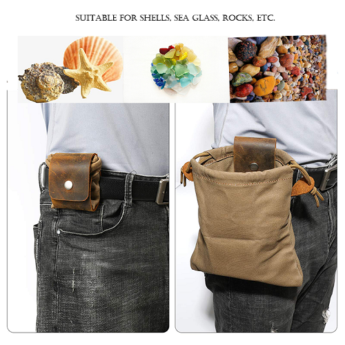 Leather and Sailcloth Bushcraft Bag