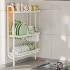 Shelf Sleek Space-Saving Multi-Tier Kitchen Storage Rack