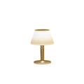 Elegant solid table lamp for outdoor charm