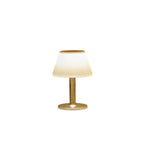 Elegant solid table lamp for outdoor charm