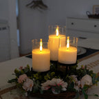 GlowLights – Set of 3 LED Candles with Remote Control