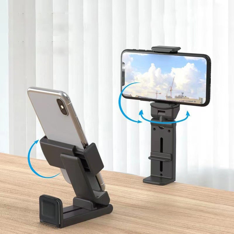 360 degree rotatable, multifunctional, foldable and retractable phone holder
