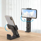 360 degree rotatable, multifunctional, foldable and retractable phone holder